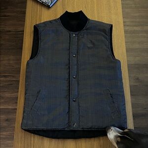 Nixon Men's Black Quilted Vest